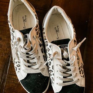 Vintage Havana Bianca Wild Cheetah, Multi, size 7